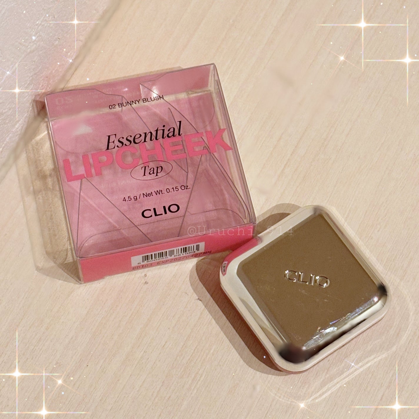 エッセンシャル リップチーク タップ/CLIO/ジェル・クリームチークを使ったクチコミ(2枚目)