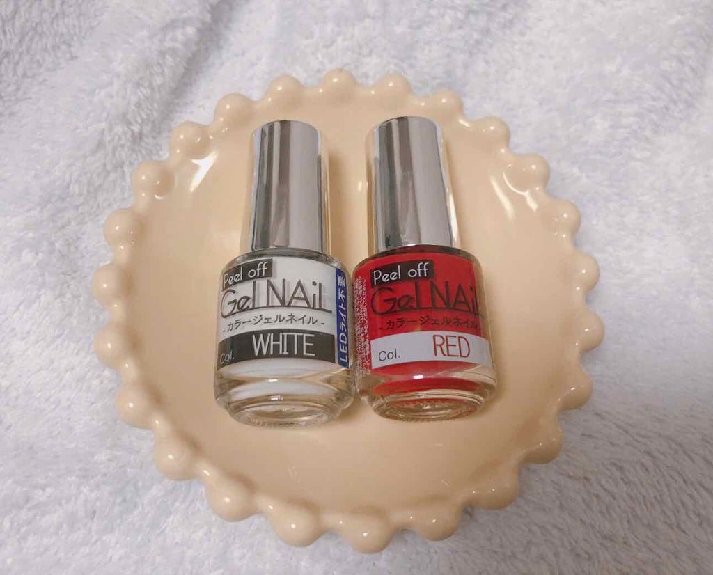 SHジェルネイル(ライト不要)/セリア/ジェルネイルを使ったクチコミ（2枚目）