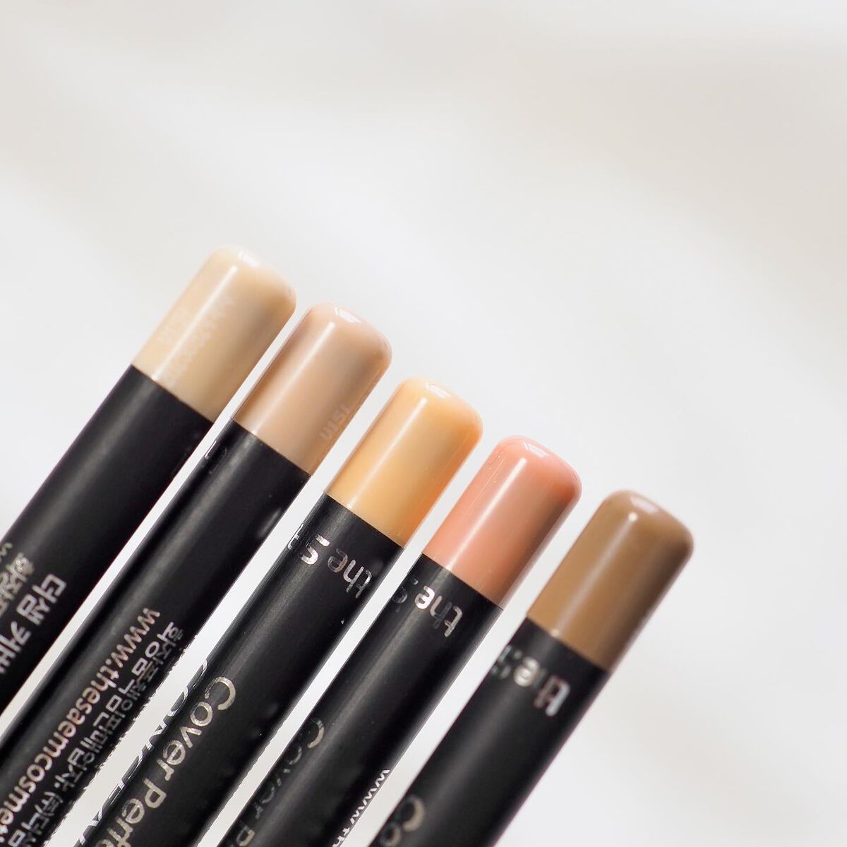 カバーパーフェクション コンシーラー ペンシル/the SAEM/ペンシルコンシーラーを使ったクチコミ（3枚目）