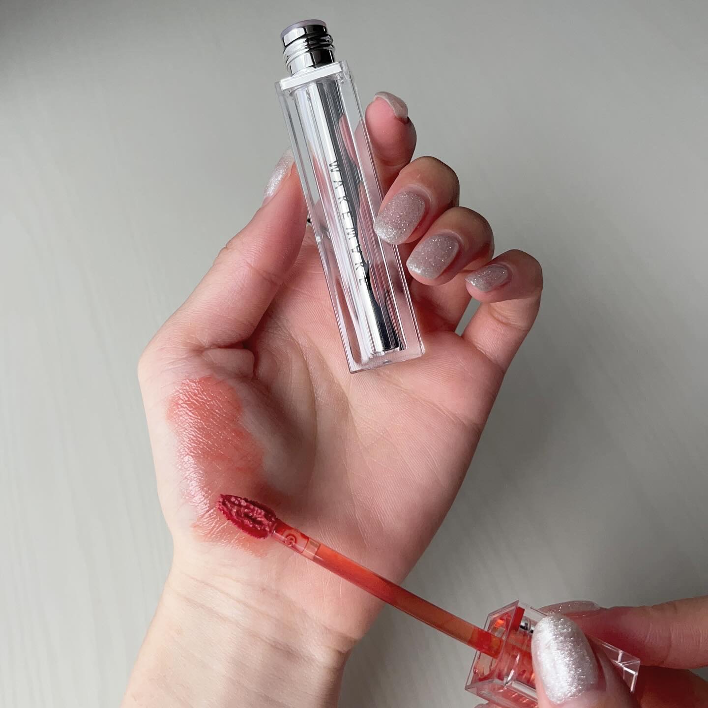 デュイジェルグロウティント/wakemake/リップティントを使ったクチコミ（3枚目）