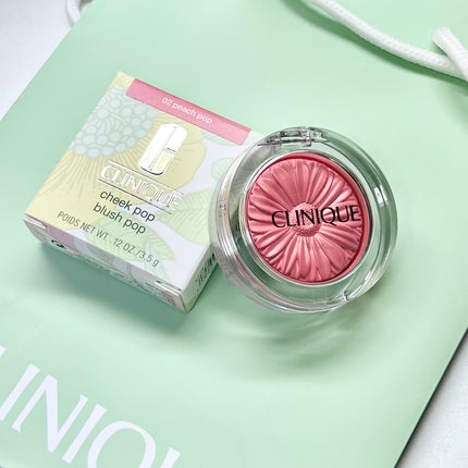 チーク ポップ 02 ピーチ ポップ/CLINIQUE/パウダーチークの画像