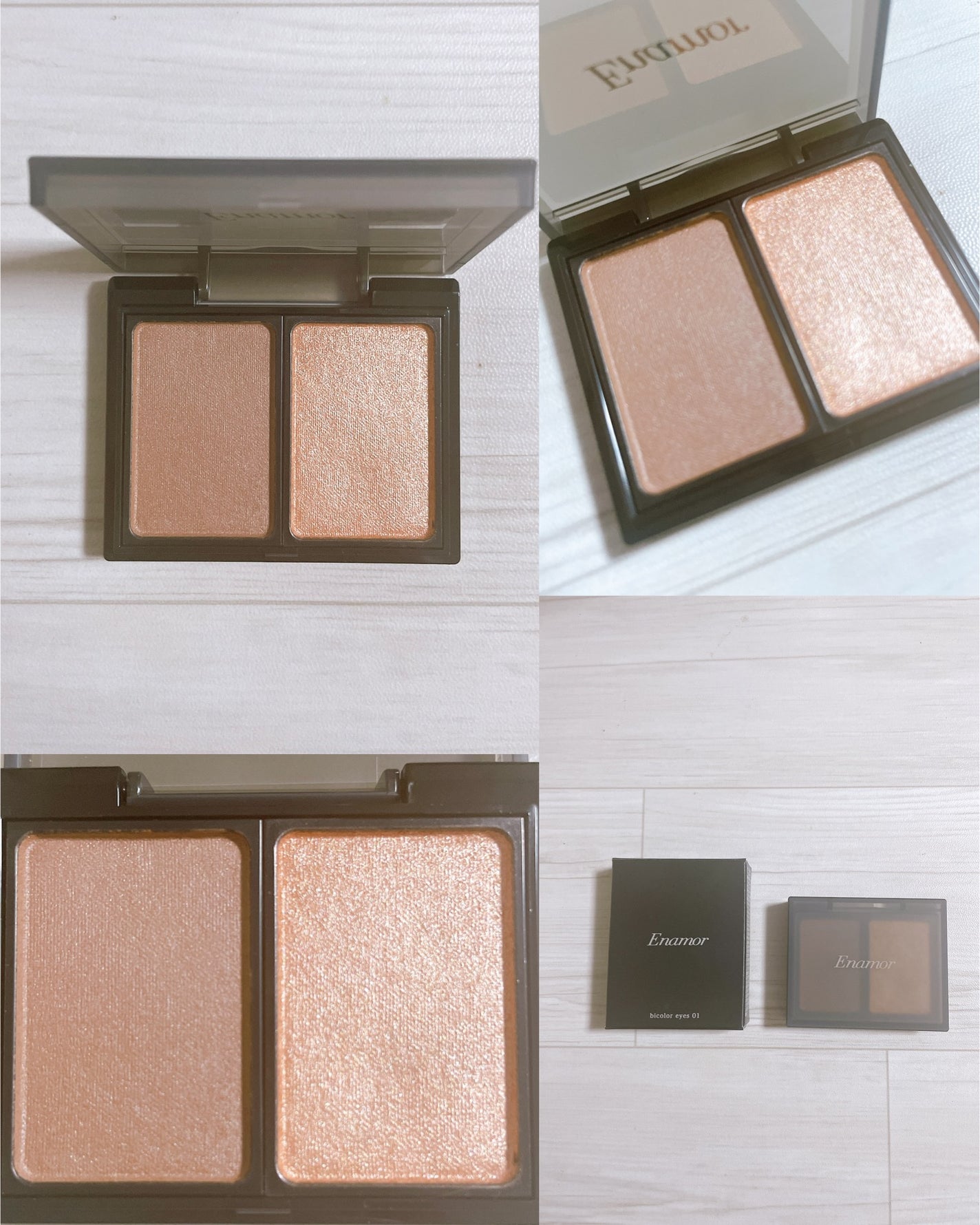 バイカラーアイズ/Enamor/アイシャドウパレットを使ったクチコミ(1枚目)