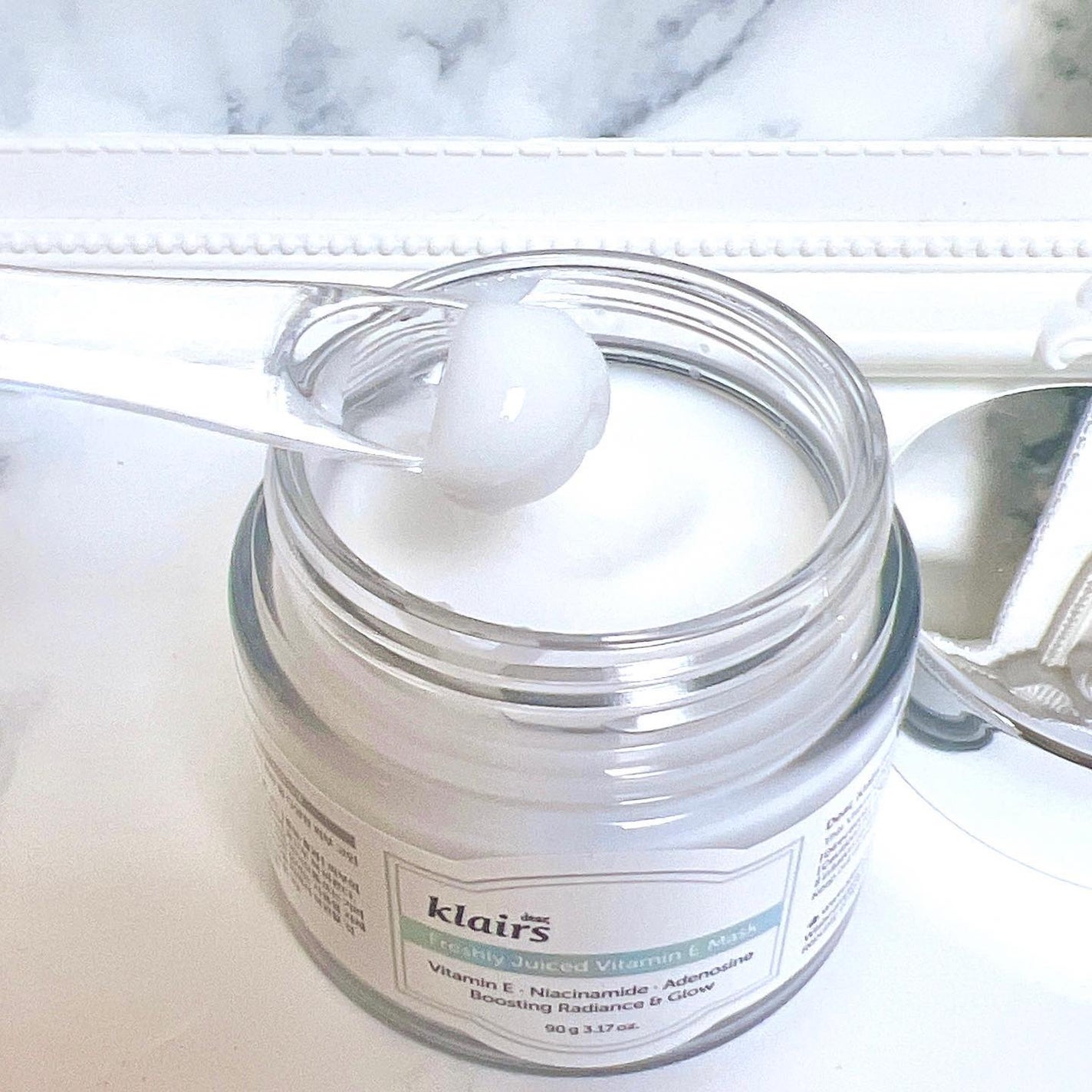 フレッシュリージュースドビタミンEマスク(90g)/Klairs/フェイスクリームを使ったクチコミ(3枚目)
