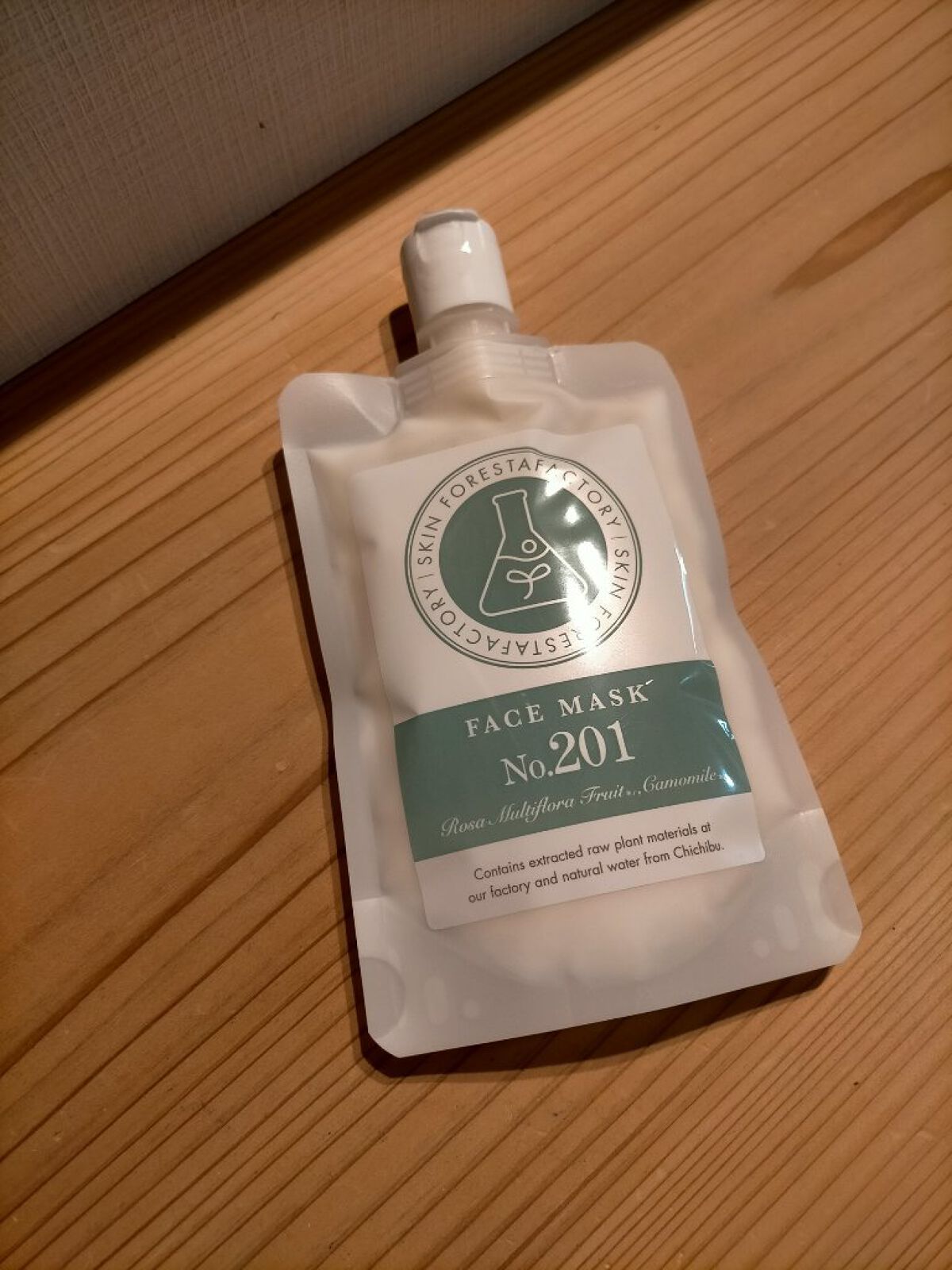 FACE MASK No.201/SKIN FORESTA FACTORY/フェイスクリームを使ったクチコミ（1枚目）