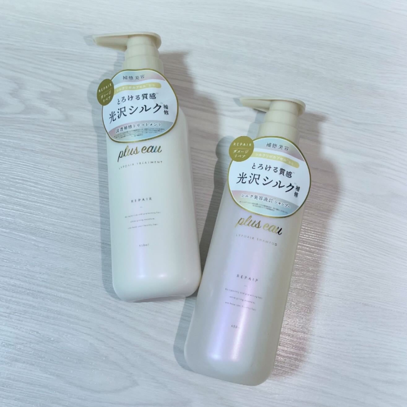 ãªãã¢ã·ã£ã³ããŒ/ãªãã¢ããªãŒãã¡ã³ã/plus eau/åžè²©ã·ã£ã³ããŒã䜿ã£ãã¯ãã³ãïŒ1æç®ïŒ