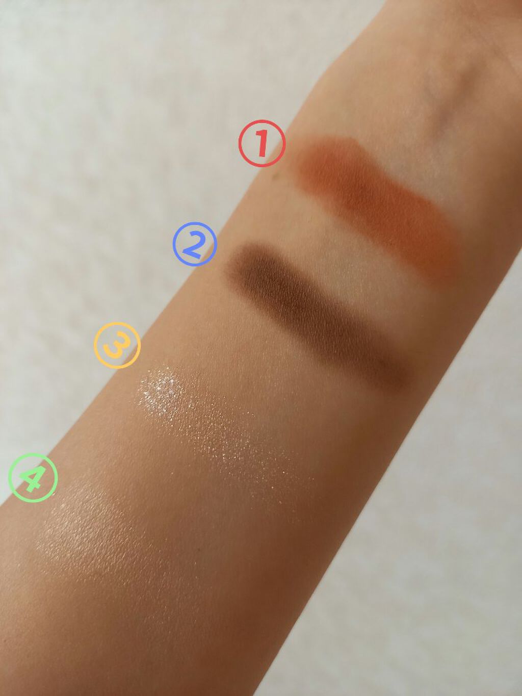 THE アイパレR/b idol/アイシャドウパレットを使ったクチコミ(3枚目)