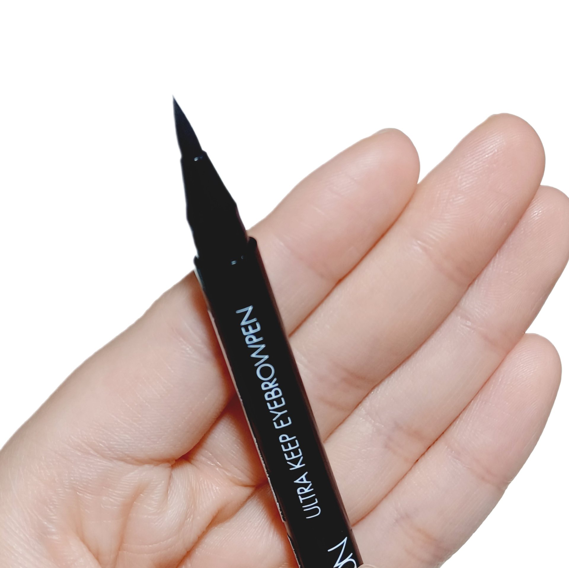 ウルトラキープアイブロウペン ダークブラウン/メイクプロポーション/眉ティントを使ったクチコミ（3枚目）