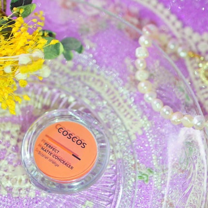 パーフェクトマットコンシーラー スカーレットオレンジ/COSCOS/クリームコンシーラーを使ったクチコミ(9枚目)