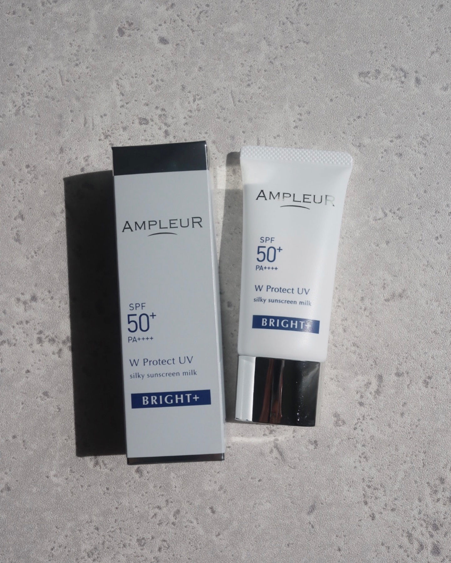 アンプルール WプロテクトUV ブライト＋/アンプルール/日焼け止めミルクを使ったクチコミ（1枚目）