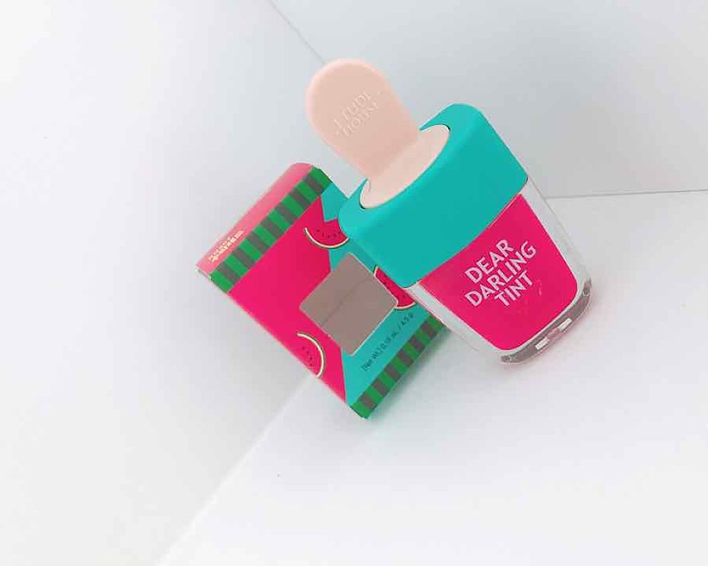 ディアダーリン ウォータージェルティント (アイスティント)/ETUDE/口紅を使ったクチコミ(1枚目)