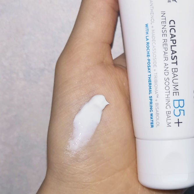 シカプラスト リペアクリーム B5+	/ラ ロッシュ ポゼ/フェイスクリームを使ったクチコミ（2枚目）