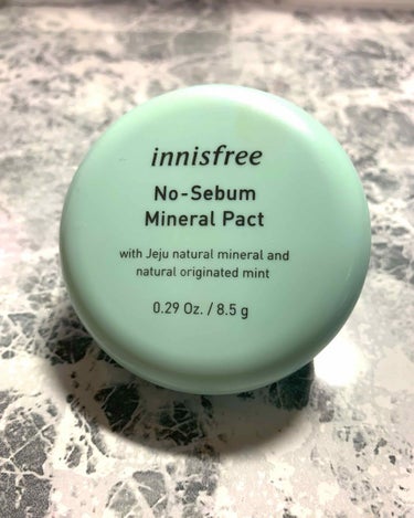 ノーセバム ミネラルパクト N/innisfree/プレストパウダーを使ったクチコミ（1枚目）