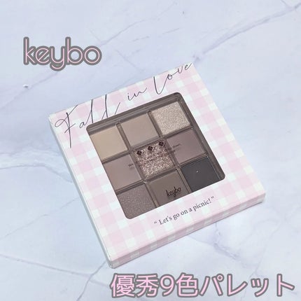 KEYBO FALL IN LOVE SHADOW PALETTE/keybo/アイシャドウパレットを使ったクチコミ(1枚目)