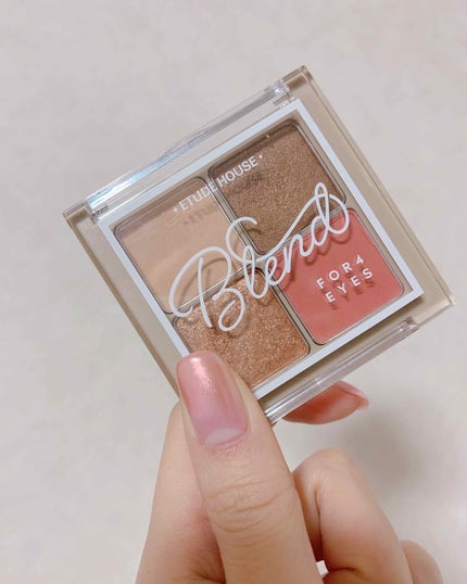 ブレンド フォー アイズ/ETUDE/アイシャドウパレットを使ったクチコミ(1枚目)