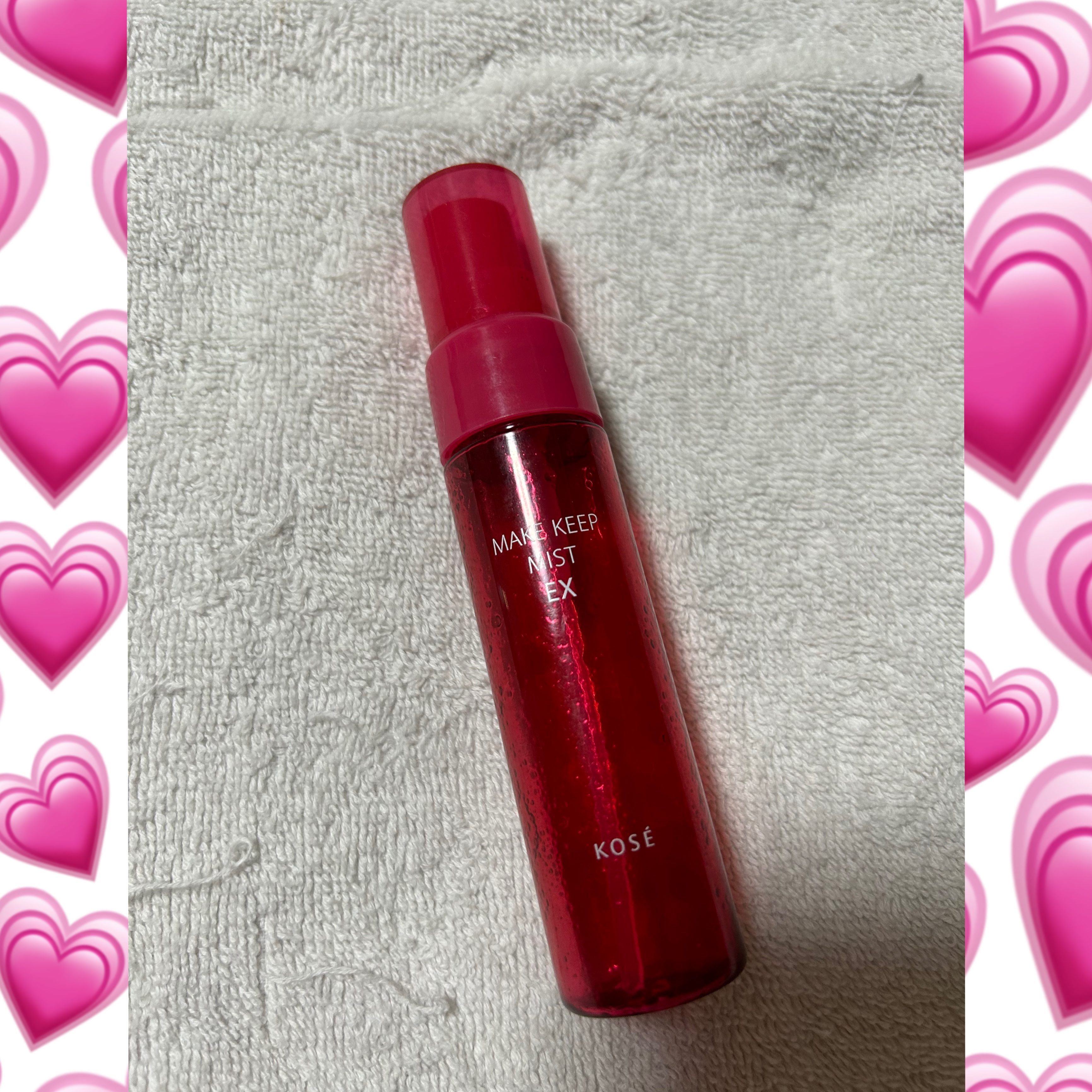 メイク キープ ミスト EX/コーセーコスメニエンス/フィックスミストを使ったクチコミ（1枚目）