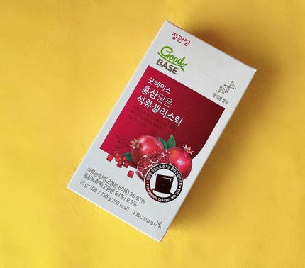 GoodBASE 紅参・ザクロスティック/正官庄/ドリンクを使ったクチコミ(4枚目)