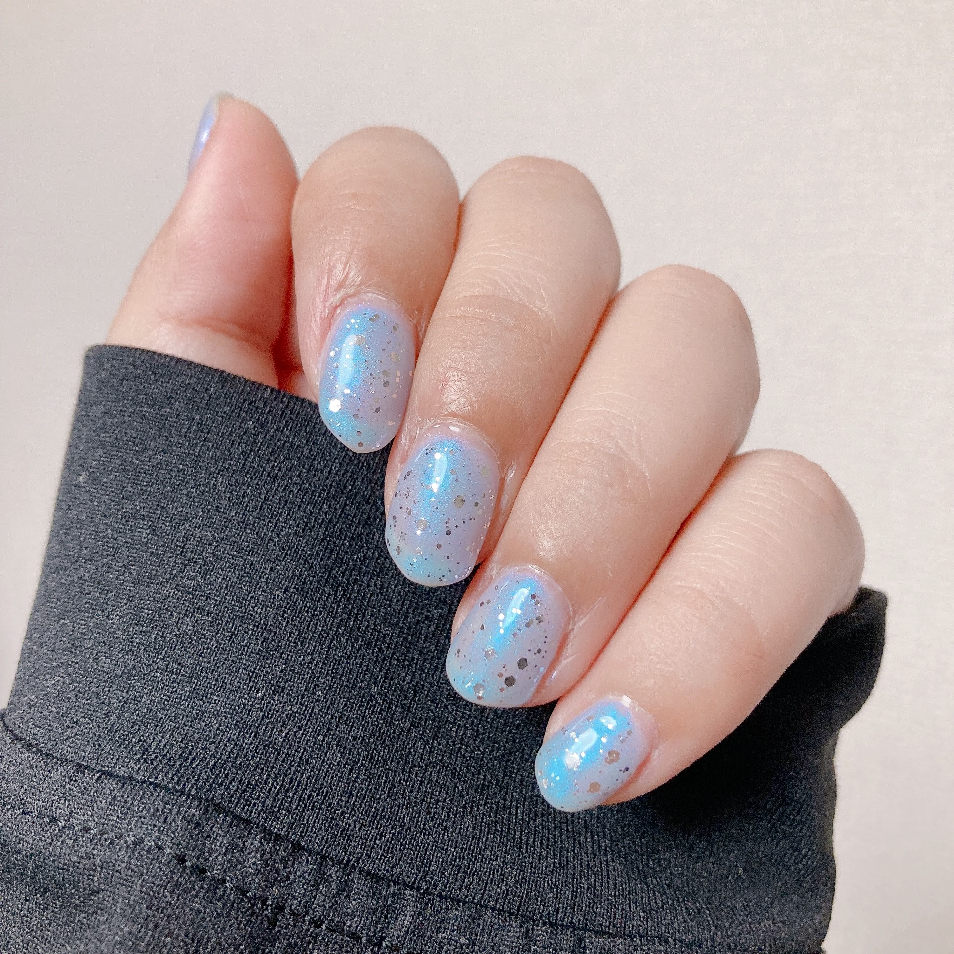 ジェルネイルDA 15 シマーライトブルー/IDATE/ジェルネイルを使ったクチコミ（1枚目）