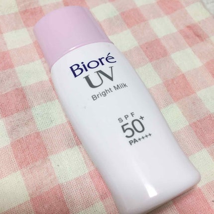 ビオレUV さらさらブライトミルク SPF50+/ビオレ/日焼け止めミルクを使ったクチコミ(1枚目)