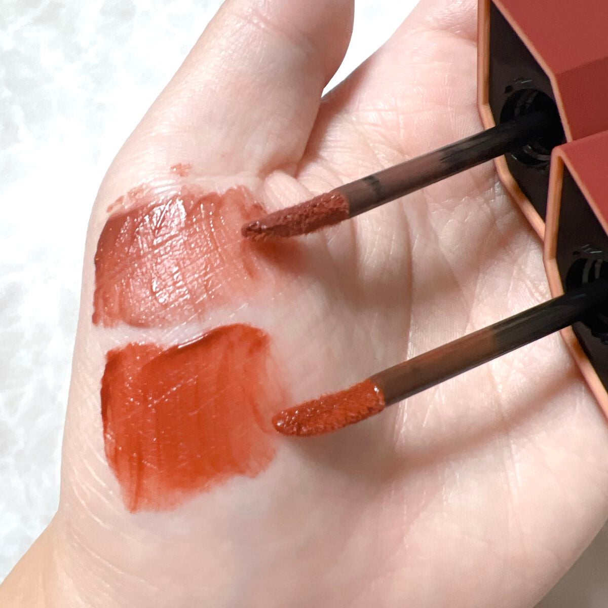 READ ME ベルベットマット リップティント赤狐限定/PERFECT DIARY/リップティントを使ったクチコミ(3枚目)