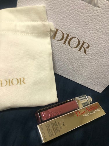 【旧】ディオール アディクト ステラー グロス 785 ディオラマ/Dior/リップグロスを使ったクチコミ（1枚目）