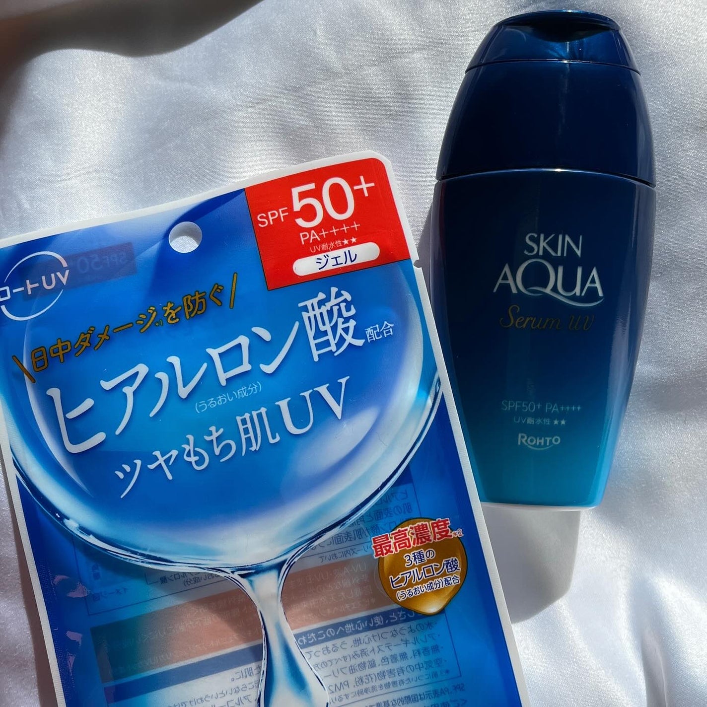 スキンアクア ヒアルロンセラムUV/スキンアクア/日焼け止めローションを使ったクチコミ(1枚目)