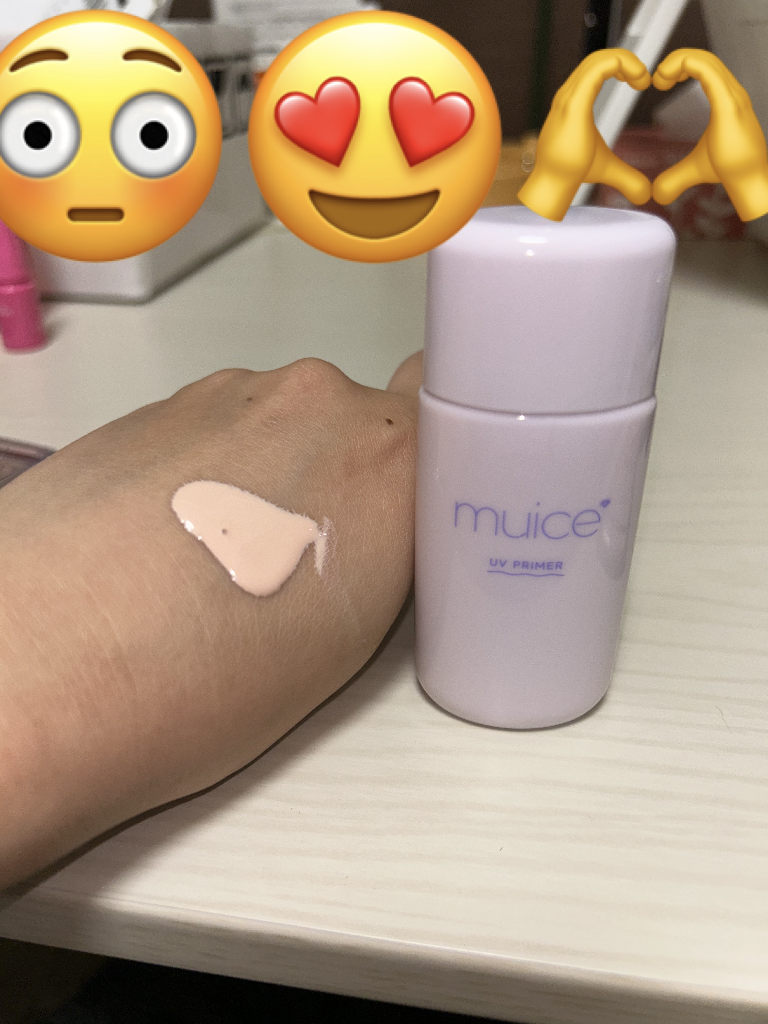 ツヤピッタプライマー/muice/化粧下地を使ったクチコミ（2枚目）