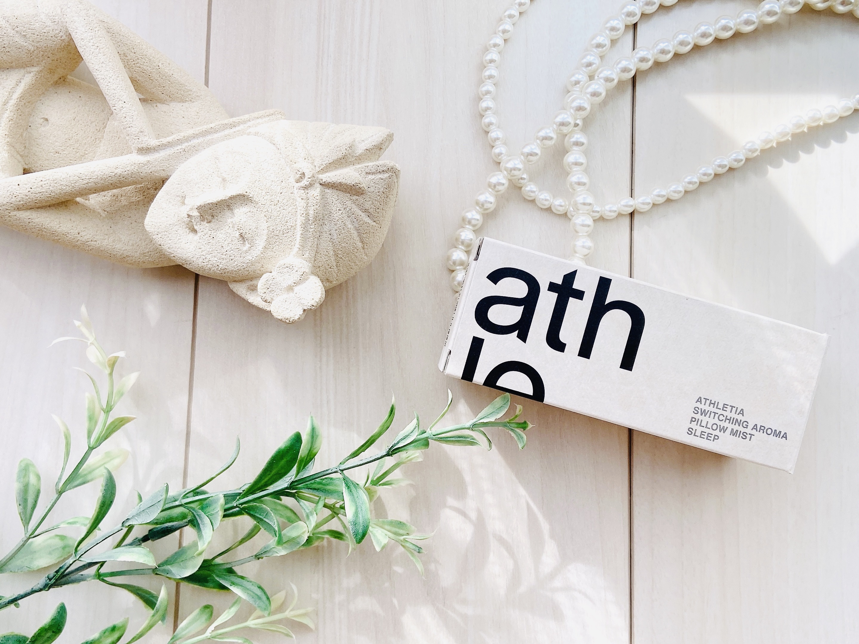 スイッチング アロマピローミスト SLEEP/athletia/ファブリックミストを使ったクチコミ（3枚目）