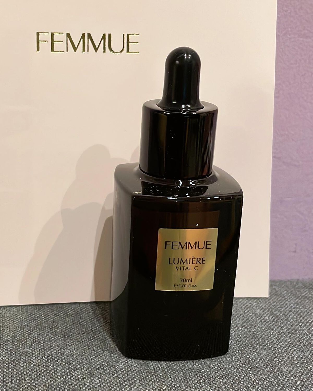 ルミエール ヴァイタルC/FEMMUE/ブースター・導入液を使ったクチコミ(1枚目)