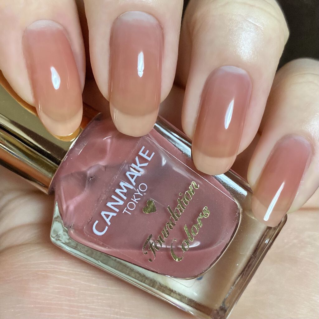 ファンデーションカラーズ/キャンメイク/マニキュアを使ったクチコミ（2枚目）