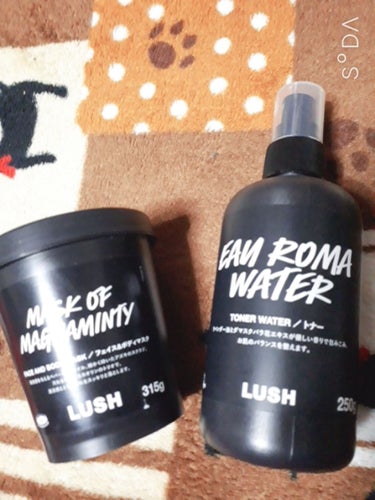 購入品紹介🥀


LUSH アロマウォーター

やっぱリピった！！もうこれ使ったら肌の調子良きすぎてやべぇ。
でかいの買えて満足したよん〜


LUSH パワーマスク

これは安定だよねぇ〜
でかいの買