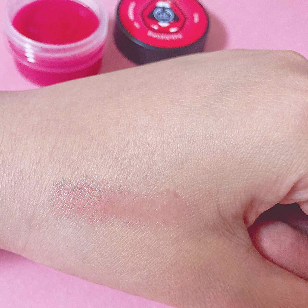 ボーンリッピー リップバーム ストロベリー/THE BODY SHOP/リップバームを使ったクチコミ（3枚目）