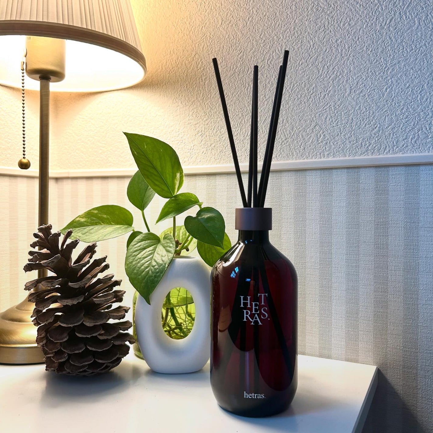 プレミアムディフューザー/hetras/ルームフレグランスを使ったクチコミ(1枚目)