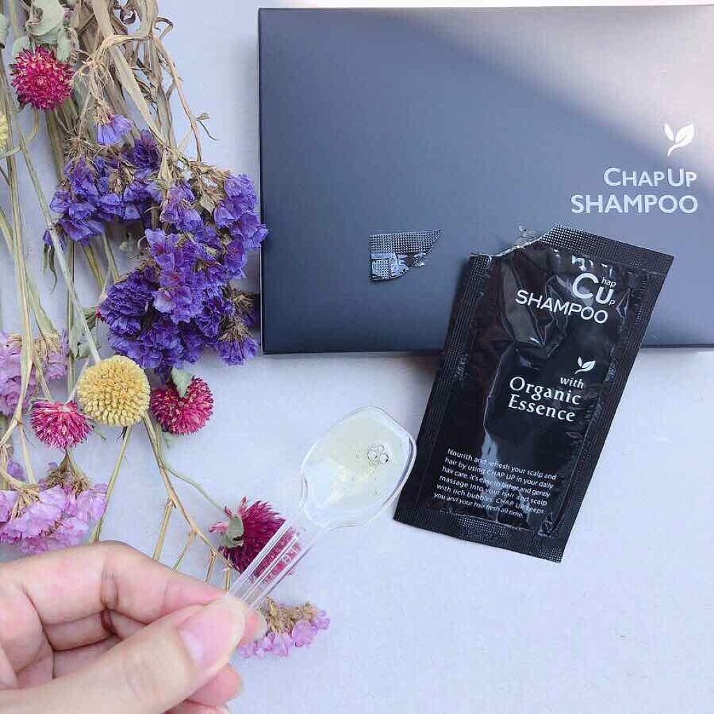 チャップアップ CUシャンプー／トリートメント(旧)/CHAP UP(チャップアップ)/シャンプー・コンディショナーを使ったクチコミ（2枚目）