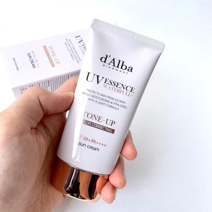 ウォータフルトーンアップサンクリーム/ダルバ/日焼け止めクリームを使ったクチコミ(3枚目)