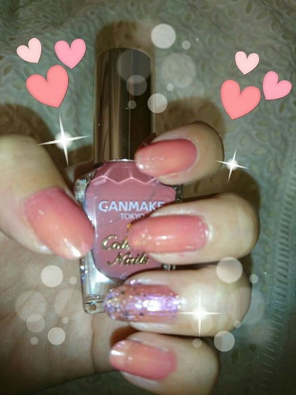 キキララ ネイル/DAISO/マニキュアを使ったクチコミ(1枚目)