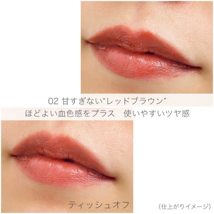 マスキング ティント リップス C/ブリリアージュ/リップティントを使ったクチコミ(6枚目)