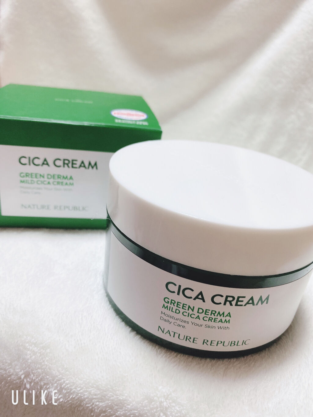 グリーン ダーマ マイルド クリーム/ネイチャーリパブリック/フェイスクリームを使ったクチコミ（1枚目）