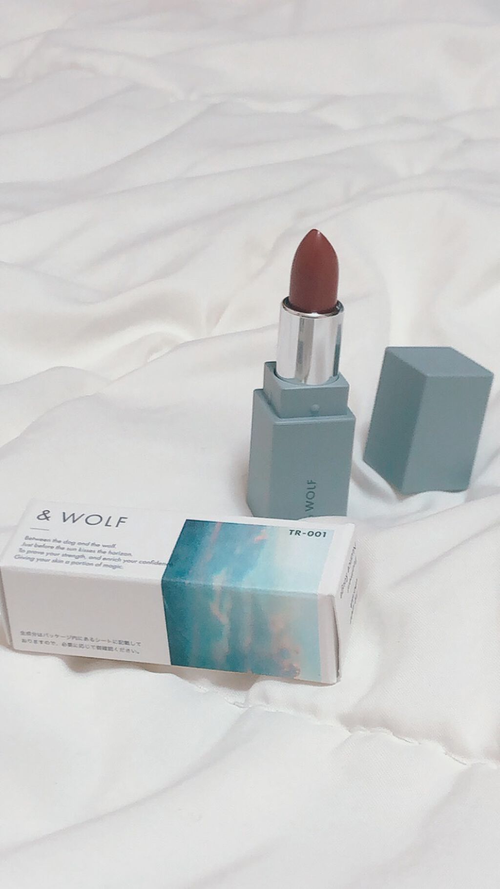 トリートメントニュアンスルージュ/& WOLF/口紅を使ったクチコミ（1枚目）