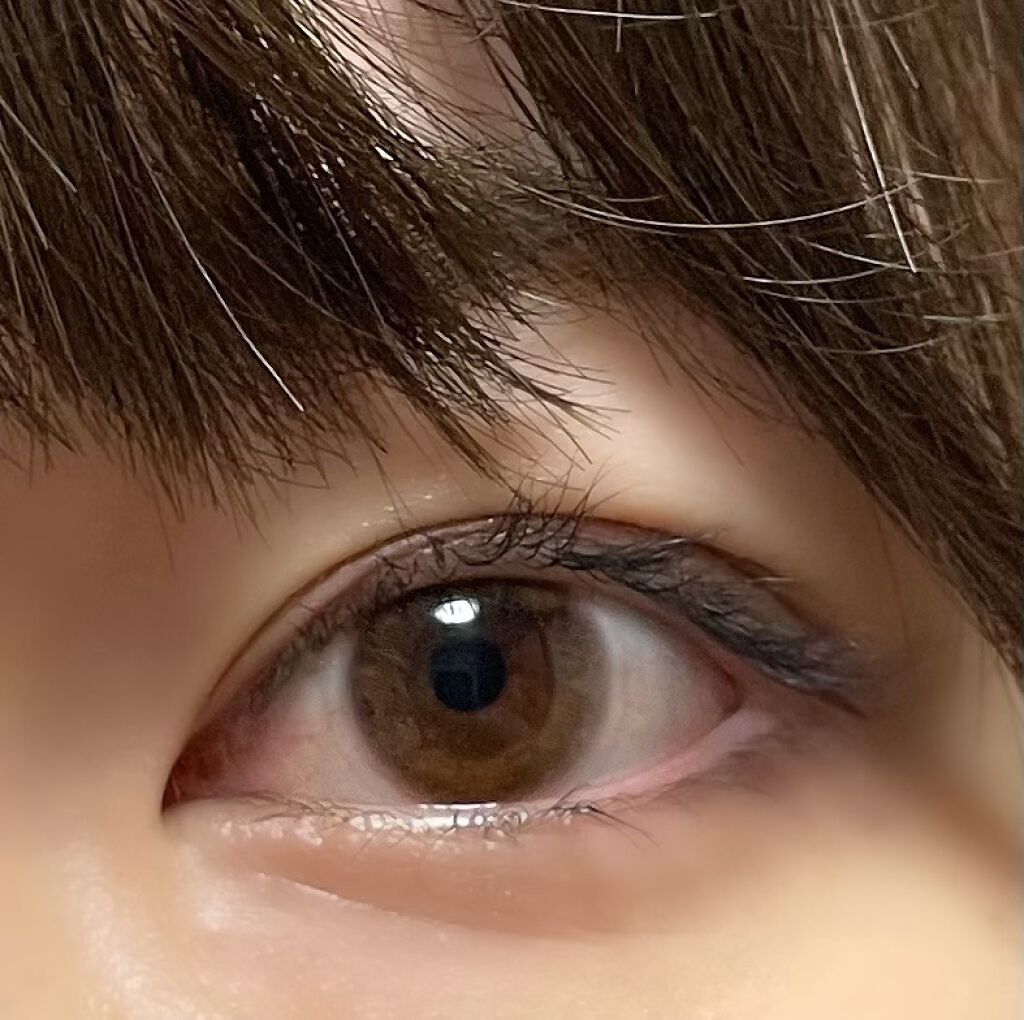 ハニードロップス ジャスミンブラウン/HONEY DROPS/カラーコンタクトレンズを使ったクチコミ（2枚目）