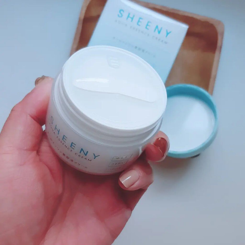 アクアエッセンスクリーム/SHEENY/フェイスクリームを使ったクチコミ（3枚目）