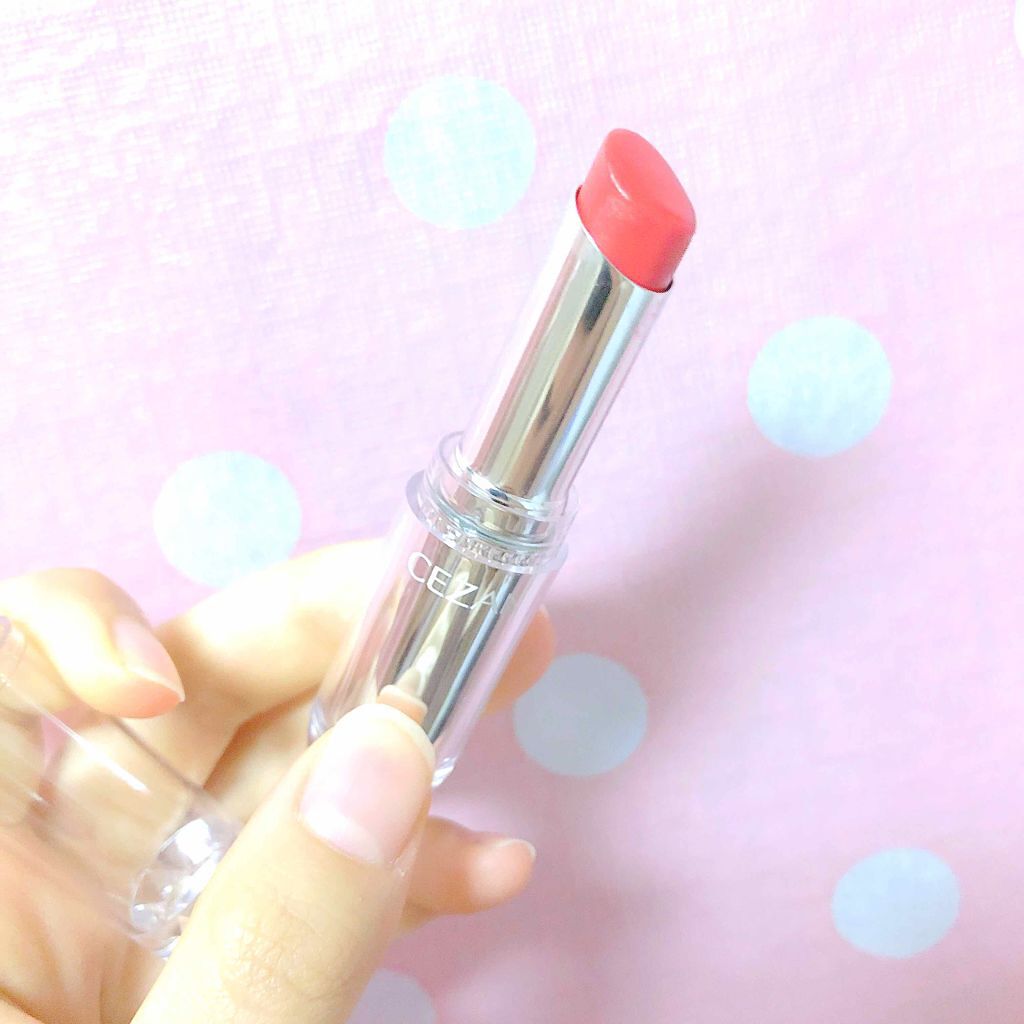 ラスティンググロスリップ/CEZANNE/口紅を使ったクチコミ(1枚目)