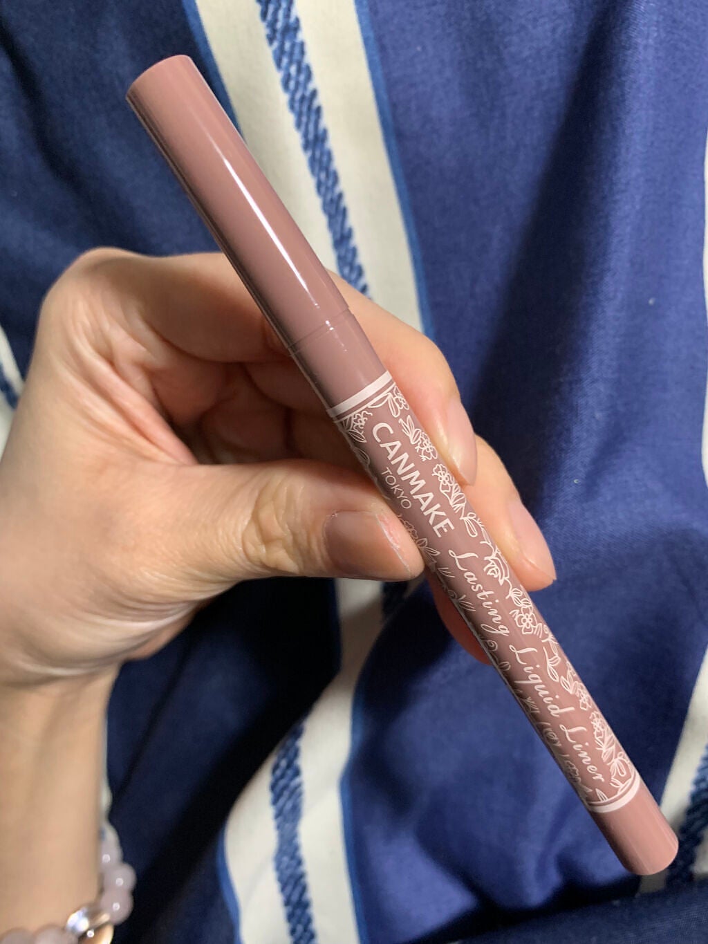 ラスティングリキッドライナー/キャンメイク/リキッドアイライナーを使ったクチコミ(1枚目)