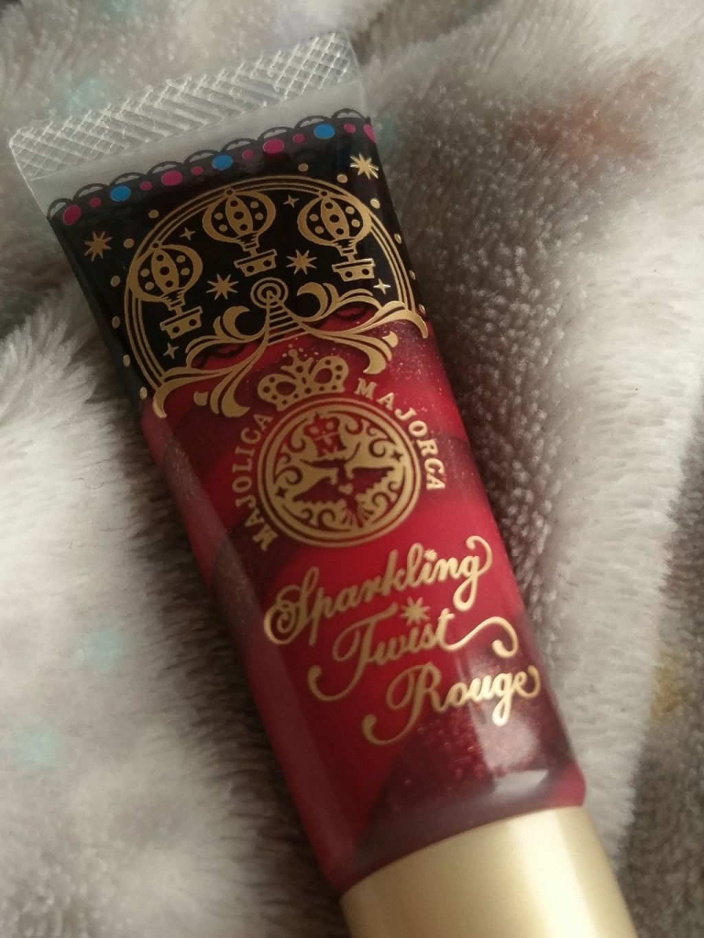 スパークリングツイストルージュ/MAJOLICA MAJORCA/リップグロスを使ったクチコミ(1枚目)