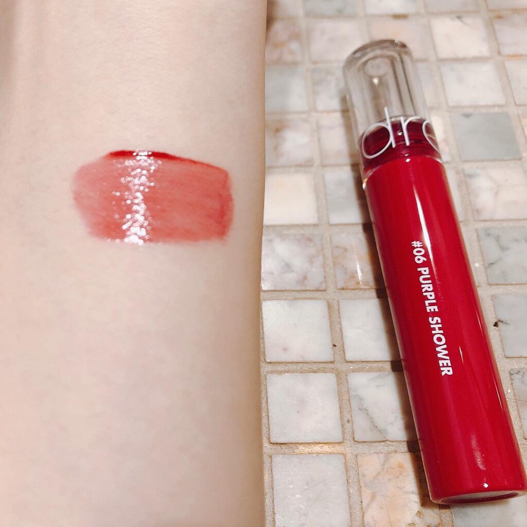 グラスティングウォーターティント/rom&nd/リップティントを使ったクチコミ（2枚目）