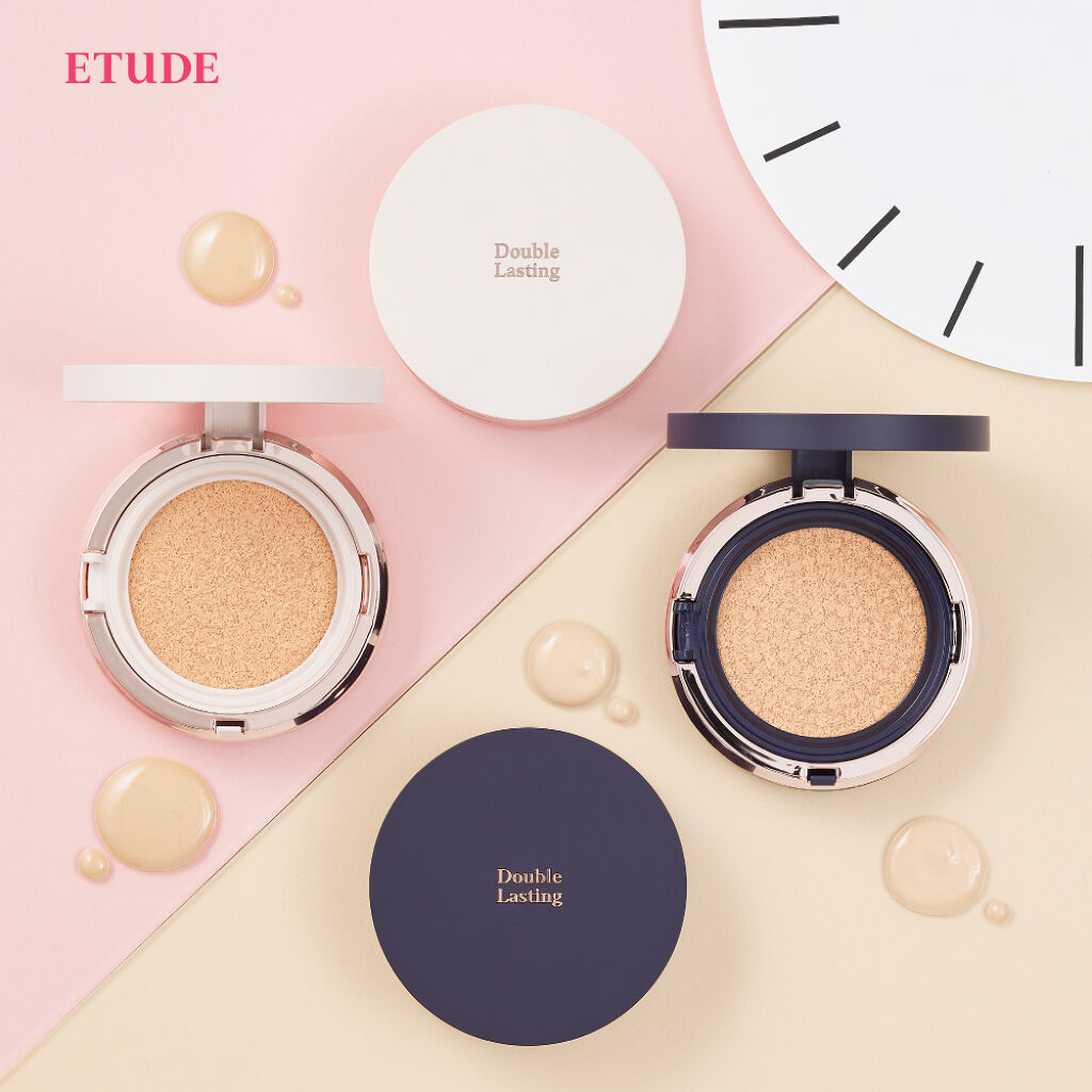 ダブルラスティング クッションマット/ETUDE/クッションファンデーションを使ったクチコミ（1枚目）