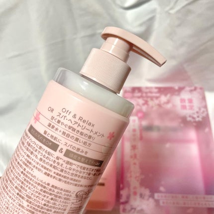 Off&Relax 桜限定セット/Off&Relax/市販シャンプーを使ったクチコミ(5枚目)