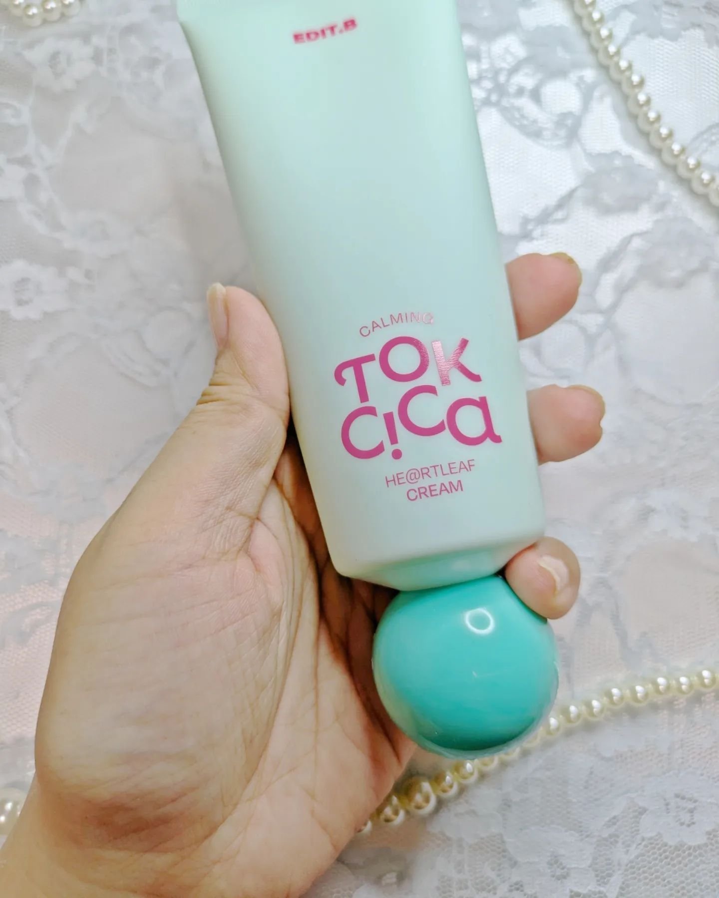 カーミングトックシカドクダミクリーム/EDIT.B/フェイスクリームを使ったクチコミ（2枚目）