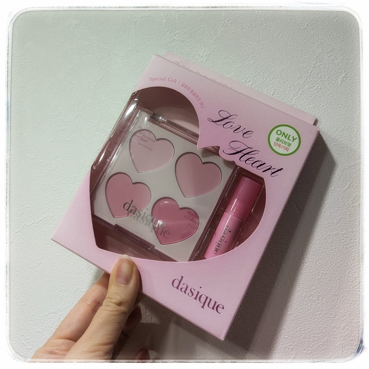 ブレンディングムードチーク/dasique/パウダーチークを使ったクチコミ(2枚目)