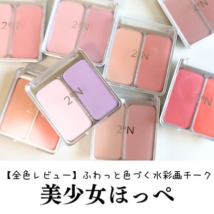 デュアルチーク/2aN/パウダーチークを使ったクチコミ(1枚目)