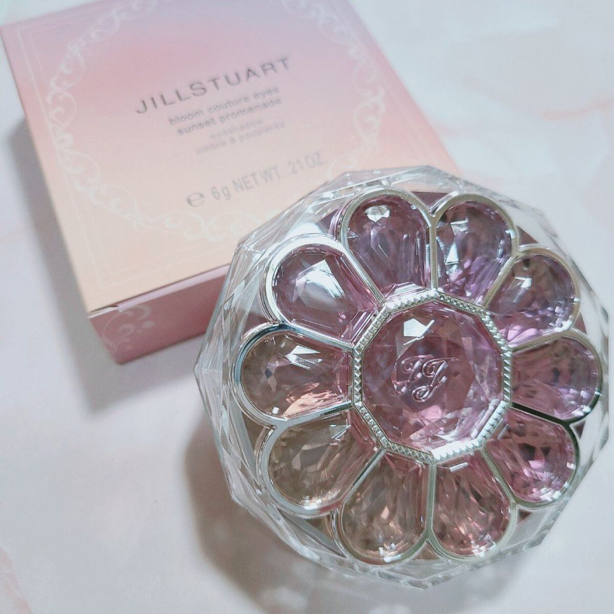 ジルスチュアート ブルームクチュール アイズ 13 orchid promenade/JILL STUART/アイシャドウパレットを使ったクチコミ（1枚目）